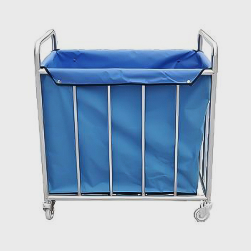 Mobilis Steel Hospitium Linteum Trolley cum Oxoniensi Fabric