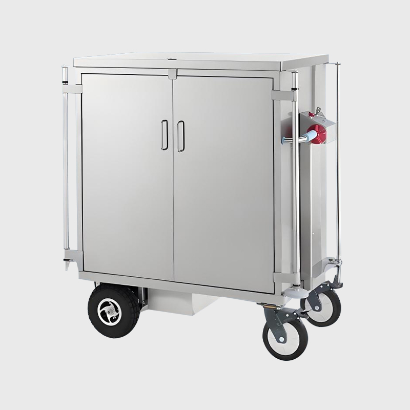 Hospitalis CSSD Instrumentum Medicum Clausum Transfer Trolley